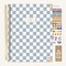 bloom daily planners 2026 Hard Cover Weekly & Monthly Planner, 8.5" x 11", Checkered